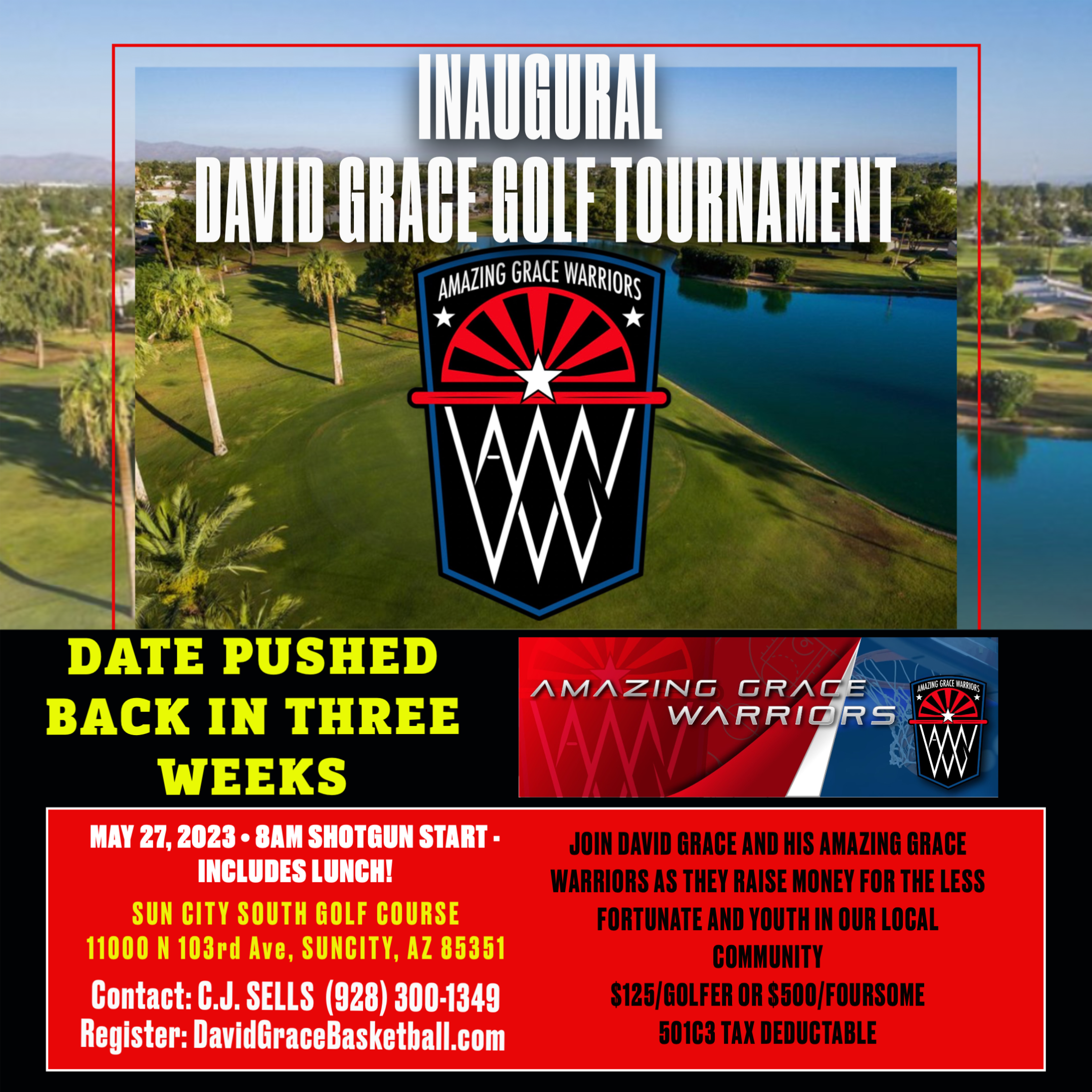 INAUGURAL DAVID GRACE GOLF TOURNAMENT